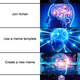The “Expanding Brain” meme.